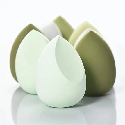 3/5pcs Super Soft Makeup Sponge, Wet and Dry Use, Non-Latex Sponge Powder Puff, Suitable for Liquid Foundation, Cream, Powder