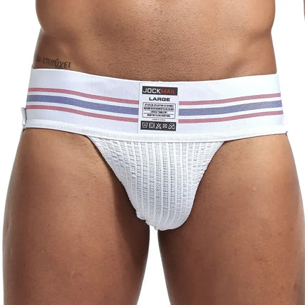 JOCKMAIL Men LowRise Anga Hombre Sexy Underwear Briefs Gay Penis Pouch Wonderjock Bikini Underwear Man Jockstrap Thong Lingerie