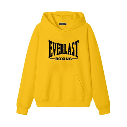 2025 New Everlast Logo Font Graphic Hoodie Men women Harajuku fashion Casual Trends Sweatshirt vintage Long sleeve pullover
