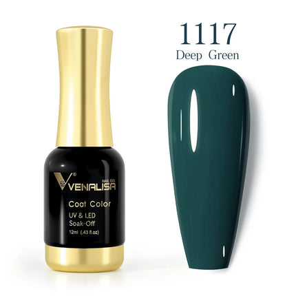 VENALISA Nail Gel Varnish TPO FREE Soak Off UV LED Organic Odorless Enamels Nail Art Colors 12ml 120Colors UV Gel Nail Polish