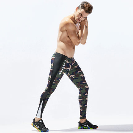 Men's Sport Compression Leggings Dive Skins Surf Tights Water Pants Quick Dry Base Layer Running Cycling  basketball leggings