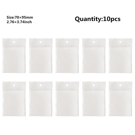 50 Sheets Transparent Sticky Note Pads Waterproof Self-Adhesive Memo Notepad School Office Supplies Stationery