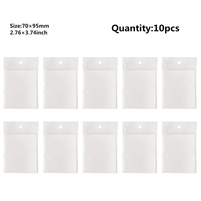 50 Sheets Transparent Sticky Note Pads Waterproof Self-Adhesive Memo Notepad School Office Supplies Stationery