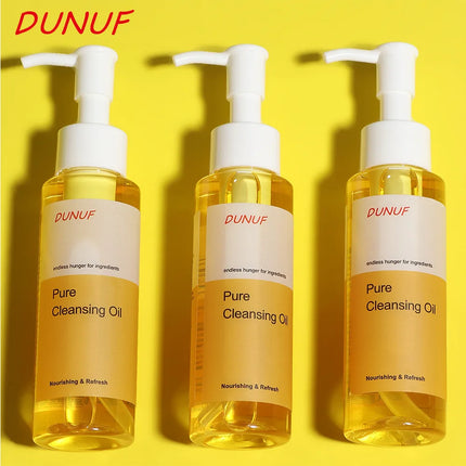 100ML Cleansing Oil with Plant Extracts Deep Pore Cleansing Moisturizes Reduces Blackheads Makeup Remover for Face Skin Care