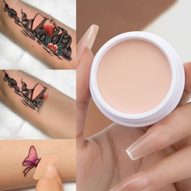 QIC High Coverage Concealer Cover Anti Dark Circle Freckle Lasting Waterproof Foundation BB Cream for Face Makeup Base Cosmetics