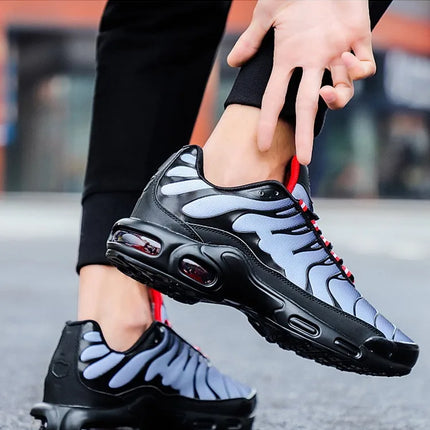 Casual Breathable Running Shoes Men's Large Size Outdoor Sports Sneakers Fashionable Korean Style Couple Matching Footwear