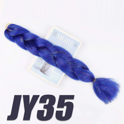 Wigundle Box Jumbo Kanekalon Braiding Hair Pre Stretched Synthetic Crochet Hair Braids Hair Extensions Accessories For Girls