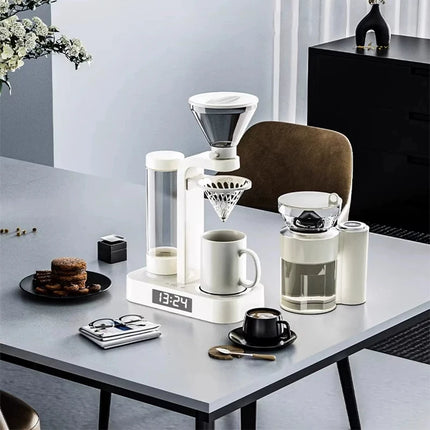 Cold Drip Coffee Maker, Countertop 220V/600W, Manual Drip Coffee Maker, Home Coffee Maker with Timer, Small Teapot