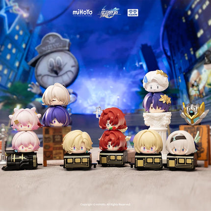 Mihoyo Honkai Star Rail Q Version Stackable Figure 2nd Series Blind Box Anime Collectible Ornament Decor Gift For Anime Fans