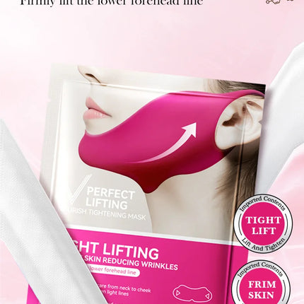 V-Shape Firming Face-lift Slimming Mask Removal Masseter Muscle Double Chin Face Fat Burning Anti-aging Beauty Products New