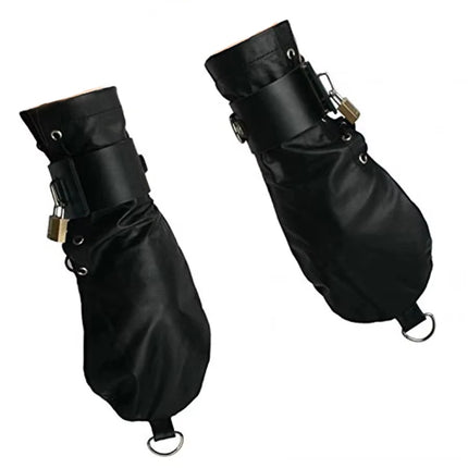 Handcuffs/Mittens/Boot Booties, Leather Gloves Dog Paw Padded Fist Mitts Socks,BDSM Bondage,Sex Toys