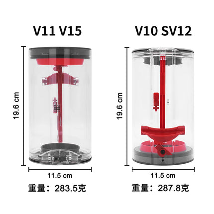 Dust Bucket Is Suitable for Dyson V10 SV12 V11 V15 SV14 SV15 SV22 Vacuum Cleaner Dust Box Vacuum Cleaner Replacement Accessories
