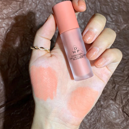 Liquid Blush Long-acting Waterproof Easy Halo Dye Brightens The Face Smooth Peach Red Female Cosmetics