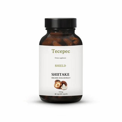Shiitake Mushroom Extract Capsules - Immune Support Supplement, Heart Health, Memory, Focus, and Overall Well-Being