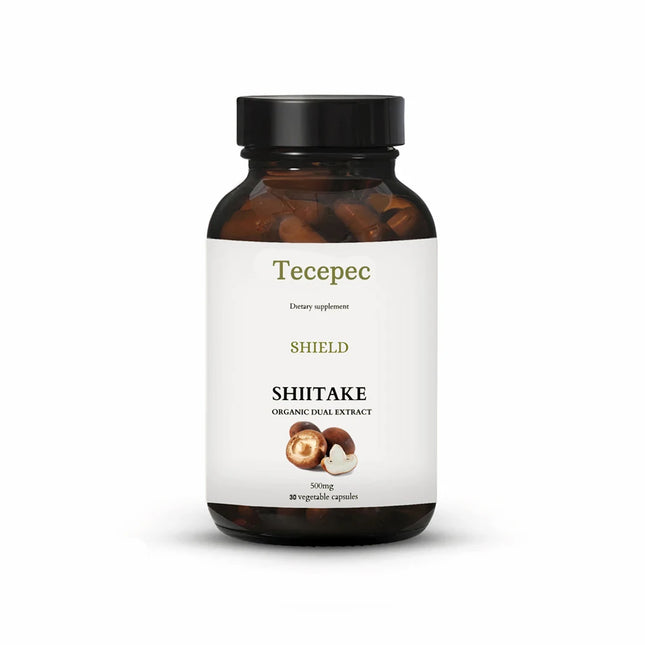 Shiitake Mushroom Extract Capsules - Immune Support Supplement, Heart Health, Memory, Focus, and Overall Well-Being