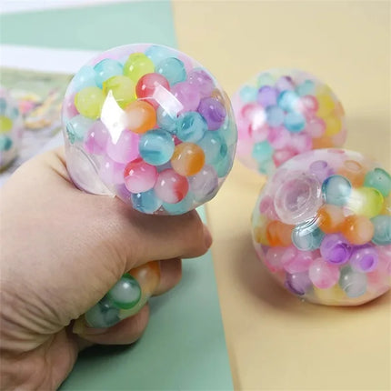 Squishy Sensory Stress Squeezing Balls Best Calming Tool Fidget Toy Anxiety Relief Balls Fidget Classroom Prize Party Favors Toy