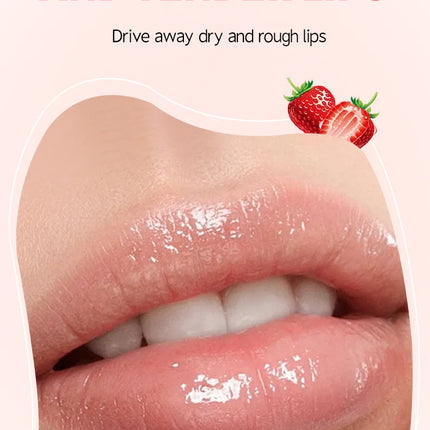 6  flavors of fruit moisturizing lipstick Moisturizing and moisturizing lip mask desalination lip mask lip balm