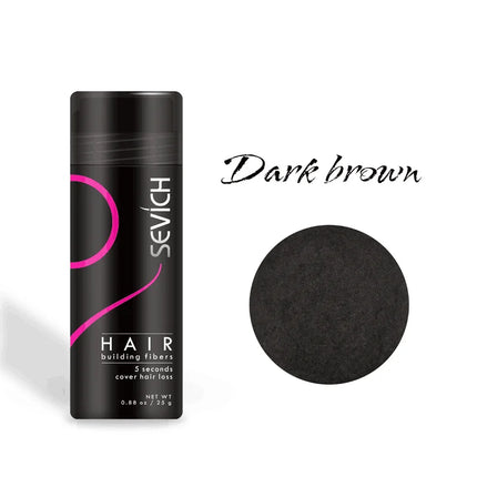 Sevich 25g Hair Building Fibers Powder Hair Loss Products Bald Extension Thicken Hair Spray Jar Keratin