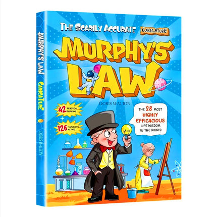 Murphy‘s Law Comic Book For Kids,A Graphic Novel Explaining Life Principles for Children 8-12 Years,Fun Science Picture Books