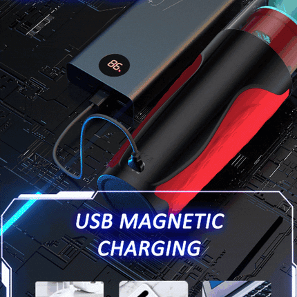 Thrusting Rotating Mastubator Automatic Male Masturbator Cup Pocket Pussy Blowjob Electric Male Piston for Penis Men Sex Toys