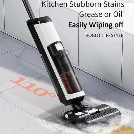 2026 High End Cordless Wet Dry Handheld Steam Vacuum Cleaner RL9Max 14000Pa Strong Suction Brushless Low Noise Work Time 40mins