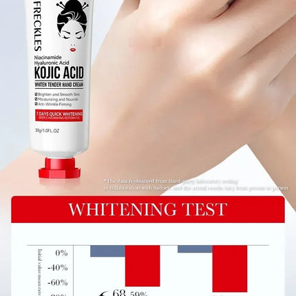 SADOER Kojic Acid Hand Cream Moisturizing Nourishing Brightening Hydrating Hand Creams Beauty Hands Skin Care Products