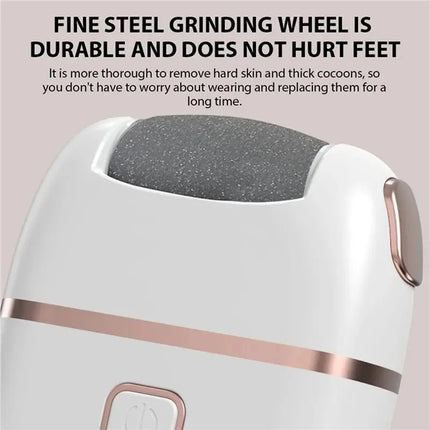CKFAM-Rechargeable Electric Foot Grinder Dead Skin Remover Calluse Feet Scrubber Electric Foot File Dry Dead Cracked Foot Care