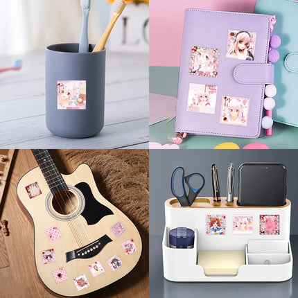 80Pcs Cute Cutecore Stickers Decals For Laptop Scrapbook Luggage Guitar Helmet DIY Graffiti Aesthetic Stickers