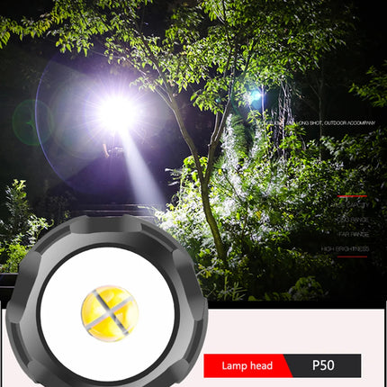 Aluminum Alloy XHP70.2 XHP50.2 Tactical Hunting Torch 4 Core Led Flashlight 18650 AAA Battery Usb Rechargeable Zoomable Lantern