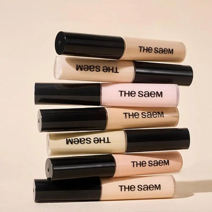 The Saem Matte High Coverage Liquid Concealer Oil Control Waterproof Cover Dark Circles Acne Natural Make up Professional Makeup