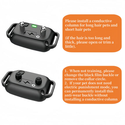 YHLC Smart Automatic Anti Barking Dog Collar HD Digital Display Waterproof Collar For Dog Rechargeable Bark Stopper Stop Barking