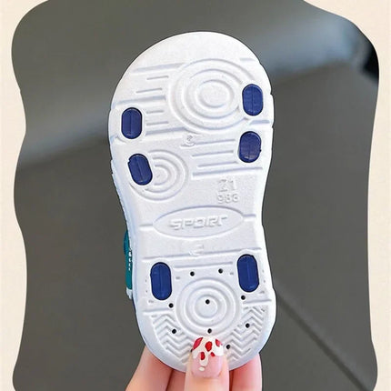 Children's Summer Boys Cute Cartoon Girls Sandals Baby Kids Shoes Girls Beach Shoes Sports Soft Non-slip Casual Toddler Sandals