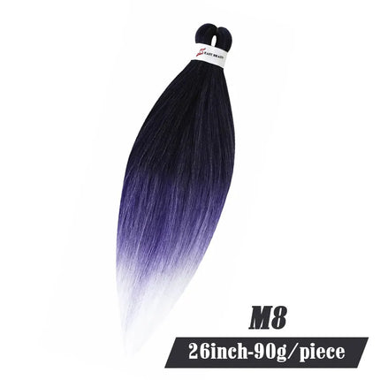 Easy Braiding Hair Kanekalon Jumbo Synthetic Crochet Curly Hair Wholesale Expression Braiding Hair Pre Stretched Extensions