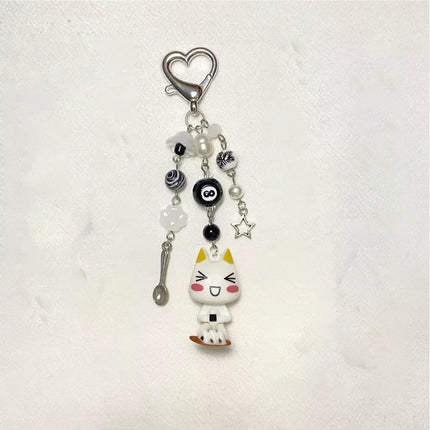 Toro Inoue charms cute Keychains|Cute Cat Bag Charm|Handmade Animal Keychain | Gift For Her