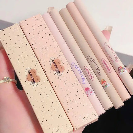Nude Light Sweet Soft Matte Lip Liner Pencil Long-Lasting Resistant to Fading And Makeup Removal Shapes the Lip