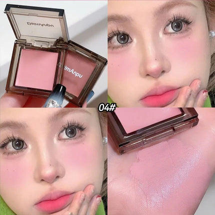 Daimanpu Ice Night Cube Blush Balm — Skin-Tone Enhancing, Matte Nude Finish, Long-Wearing, Girlie Appeal