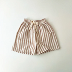 Khaki stripe short / 5T