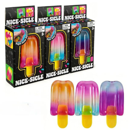 NEW 2026 NeeDoh Nice-Sicle Popsicle Sensory Squeeze Toy Super Stress ice lolly Relief for Kids Adults Summer Easfestival gifts