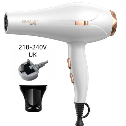 11 Second Fast Dry Hair Dryer With Pure Copper Core, High-Speed Blue Light Negative Ion Hair Care, Home Hair Salon Hair Dryer