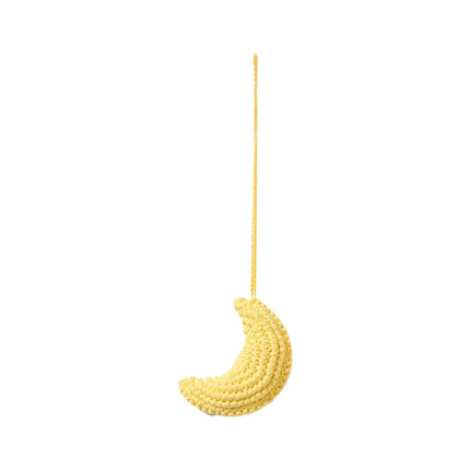 1pc Crochet Rattle Play Gym Pendant for Kids Ocean Crochet Rattle Mobile Bell Ring Wooden Babies Gym Montessori Children's Toys