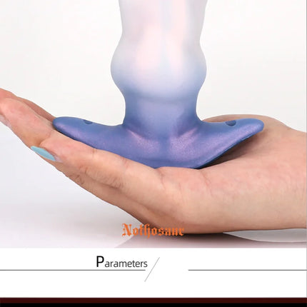 Nothosaur Soft Silicone Anal Plugs Beginner Anal Stimulator Trainer Sex Play Toy for Women Couples G-spot Massage Sex Products