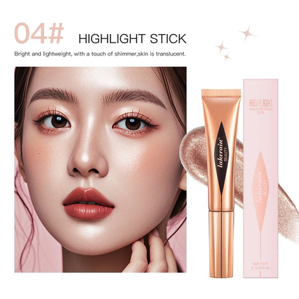 Multi-use Stick Bronzer Blusher Beauty Highlighter Blush Liquid Face Bronzer Natural Contouring Wand Stick Applicator Makeup