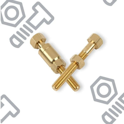 New Performance Props Autorotation Rotating Nut Close-up Magic Screw Magic Tricks Nut Off Bolt Magic Party Stage Show