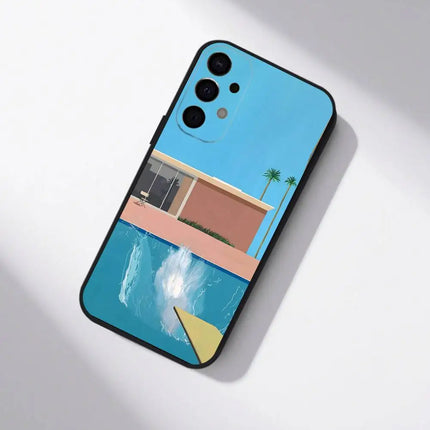 David Hockney Art For Samsung Phone Case S26,S25,S24,S21,S22,S23,S30,Ultra,S20,Plus,Fe,Lite,5G Black Cover