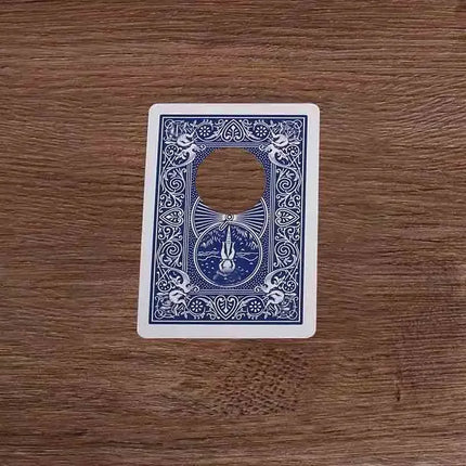 Blue to Red Color Changing Black Hole Magic Tricks Card Vanishing Close Up Props Magic Prop Illusion Gimmick Prop