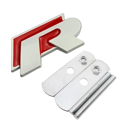 Metal Car Front Grille Emblem for Volkswagen Polo Golf Jetta Beetle Tiguan Touran Passat Trunk Fender Badge Stickers Accessories