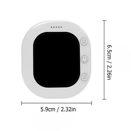Mini Wireless Phone Selfie Monitor Screen Portable Back Camera Monitor With Magnetic For Selfie Vlog Live Video Recording