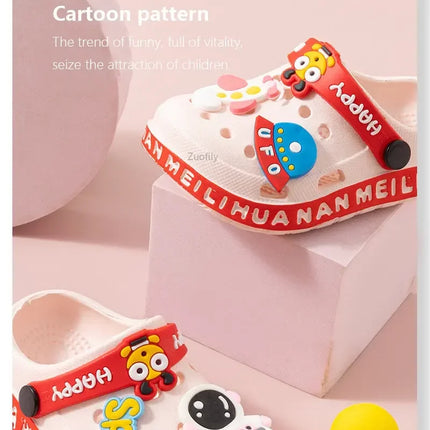 New Children Kids Baby Boys Girls Mules Clogs Summer Soft Sole Garden Beach Slippers Sandals Cave Hole Baby Shoes for Boys Girls