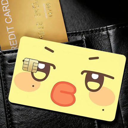 Cute A-ANITEEZ Decorative Waterproof Film Skin Cover Credit Card Stickers Debit Front Bank Bus Pass