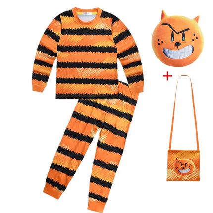 Dog Man Children's Clothes Kids Evil Petey Cat Dogman Cosplay Costume Baby Girls Homewear Boys Nightwear Pajamas Girls Pyjamas